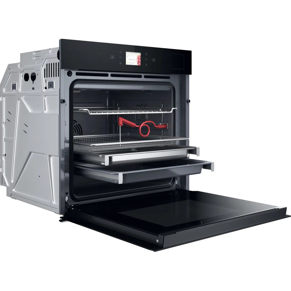Forno elettrico incasso Whirlpool: colore nero, autopulente A++, funzione pizza 310°, sottovuoto, maniglia a gola - WOI11P8FHT2SBAF