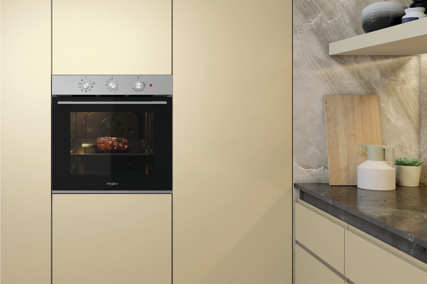 Whirlpool OMK38HU0X Forno elettrico cm. 60 - inox