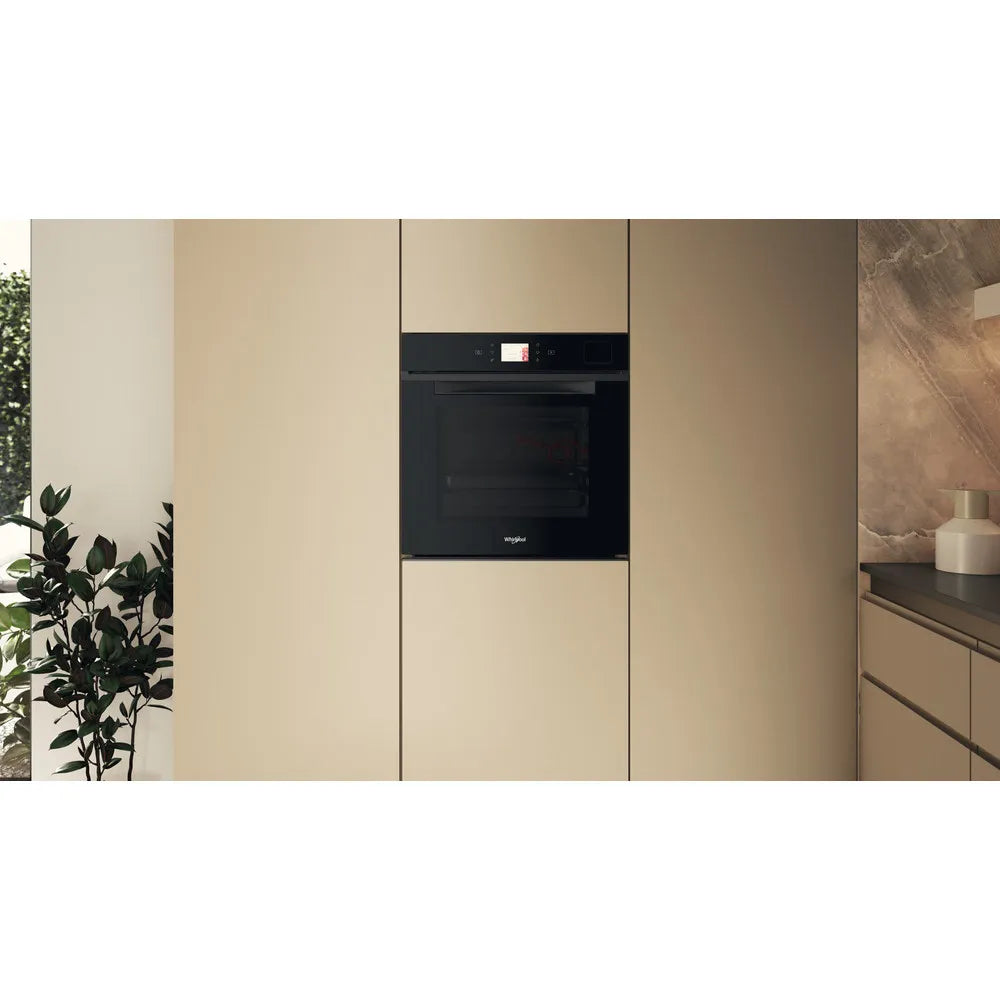 Forno elettrico incasso Whirlpool: colore nero, autopulente A++, funzione pizza 310°, sottovuoto, maniglia a gola - WOI11P8FHT2SBAF