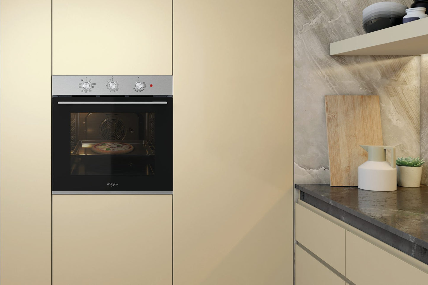 Whirlpool OMK38HU0X Forno elettrico cm. 60 - inox