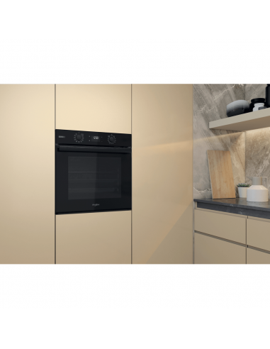 Forno elettrico incasso Whirlpool: colore nero - OMSR58RU1SB